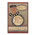 Trademark Fine Art Jean Plout '4Th Of July Flag' Canvas Art, 12x19 ALI17518-C1219GG
